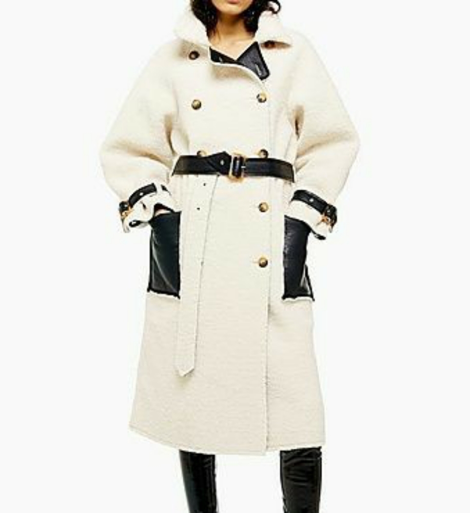 NWT Topshop Reversible Coat